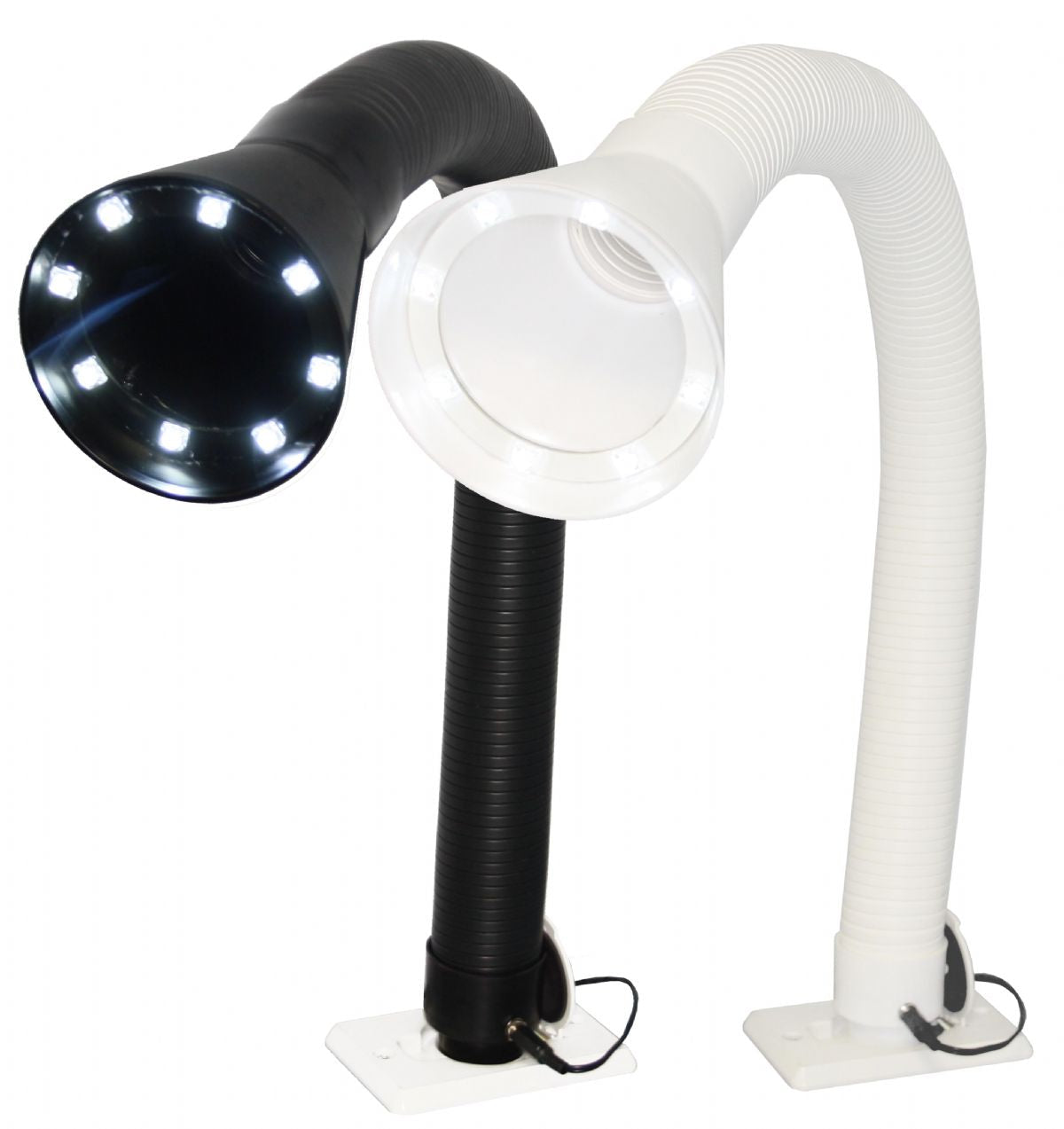 LED Light Extraction Arm, White