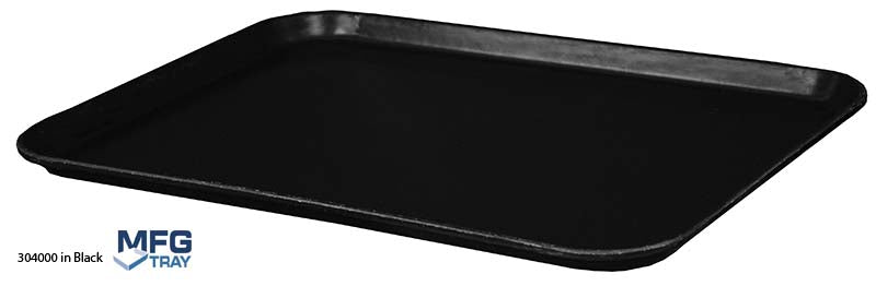 MFG TRAY ESD Cart/Conveyor Tray 20-3/8" x 15-1/8" x 1", Black