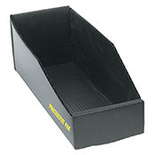 PROTEKTIVE PAK 38902 BIN BOX, OPEN, PLASTEK, 12 x 6 x 4 IN