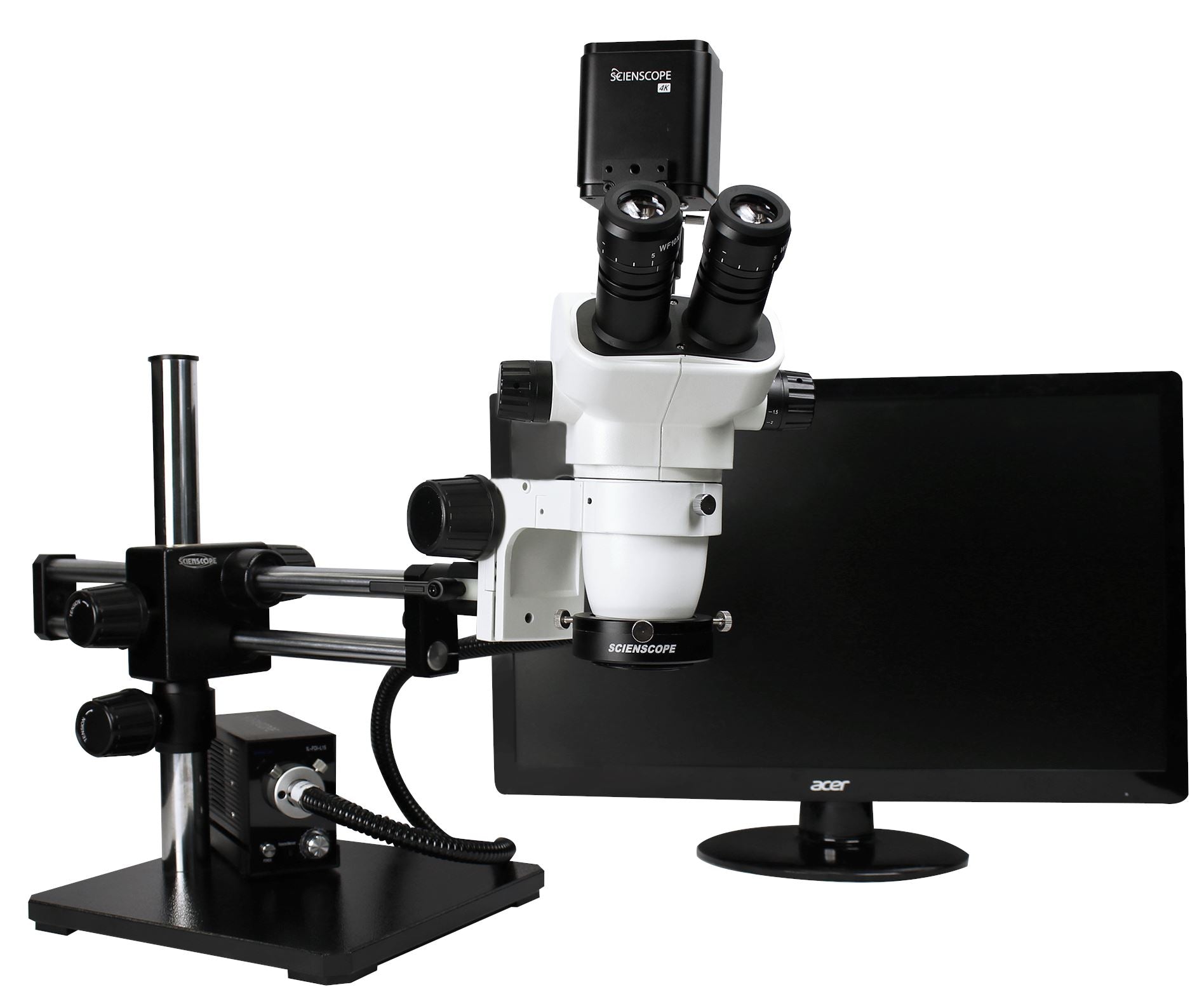 Scienscope SZ-PK12-E1 SSZ-Series Trinocular Microscope