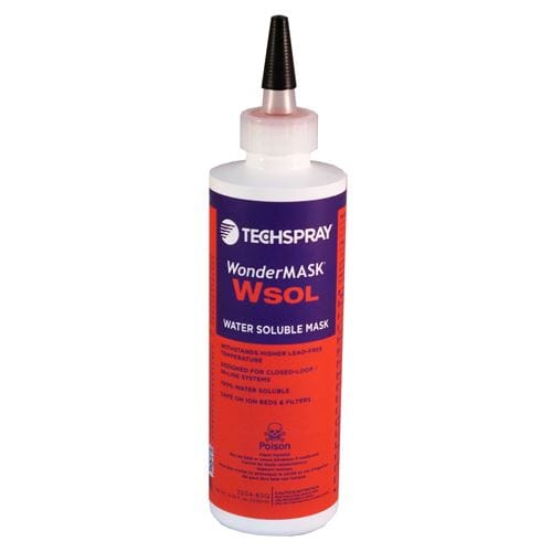 Techspray WonderMASK® WSOL Solder Mask 2204-8SQ, 8 oz Squeeze Bottle