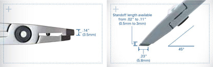 Tronex 5031 Standoff Cutter, 45 Degree, Standard Handle