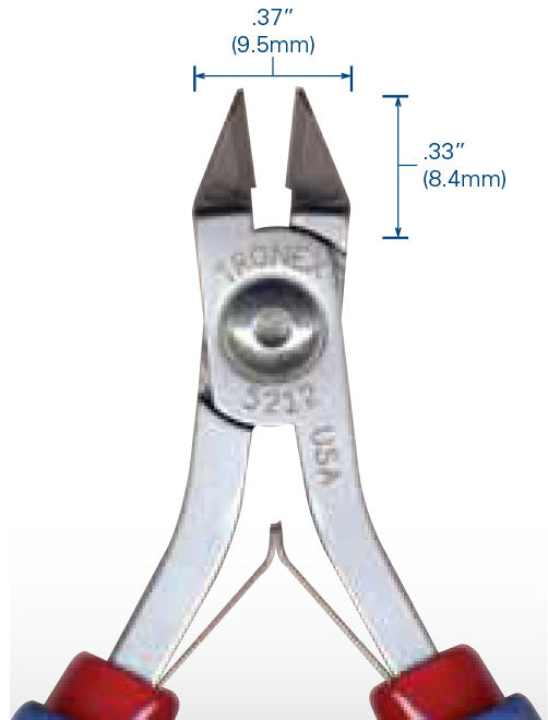 Cutters – Tronex Angulated 50° Head, Flush Edges (Long Ergonomic Handles) •＿並行輸入品 Tronex Angulated Cutters for Circuit Boards